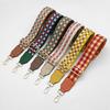 Color Wide Shoulder Strap Women's Bag Replacement Adjustable Strap Single Shoulder Oblique Cross Ethnic Style Accessories Strap