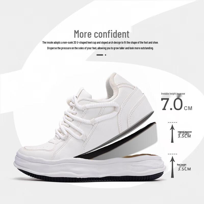 Huanqiu ZL8930 Invisible Height Boost Platform Sneakers