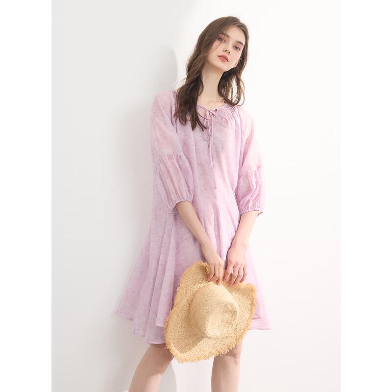 

SanCai 2025 Summer Floral Two-Piece Babydoll Dress Set L