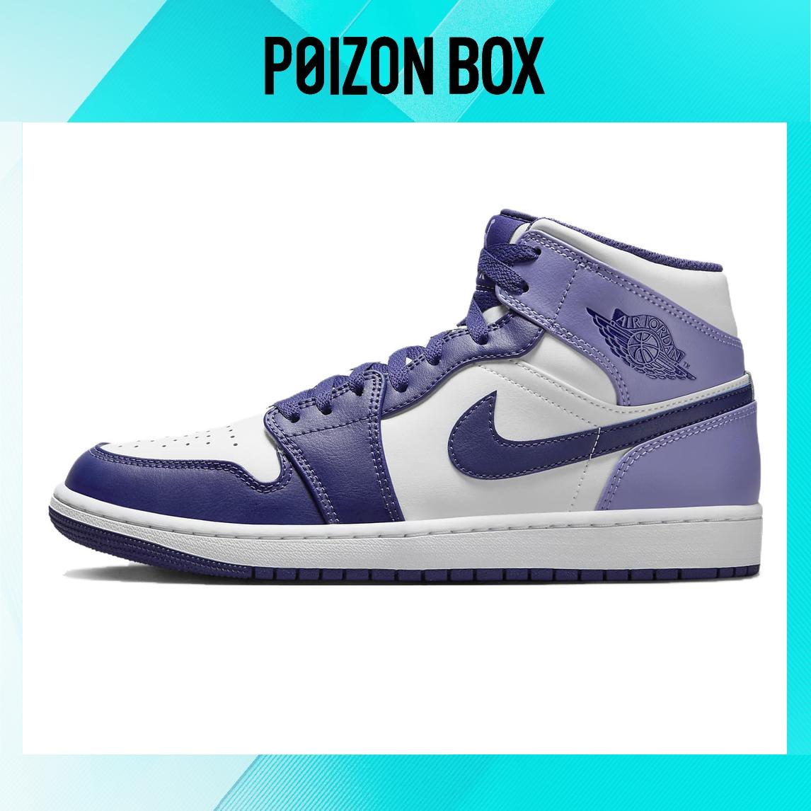 

кроссовки Jordan 1 Mid Blueberry DQ8426-515