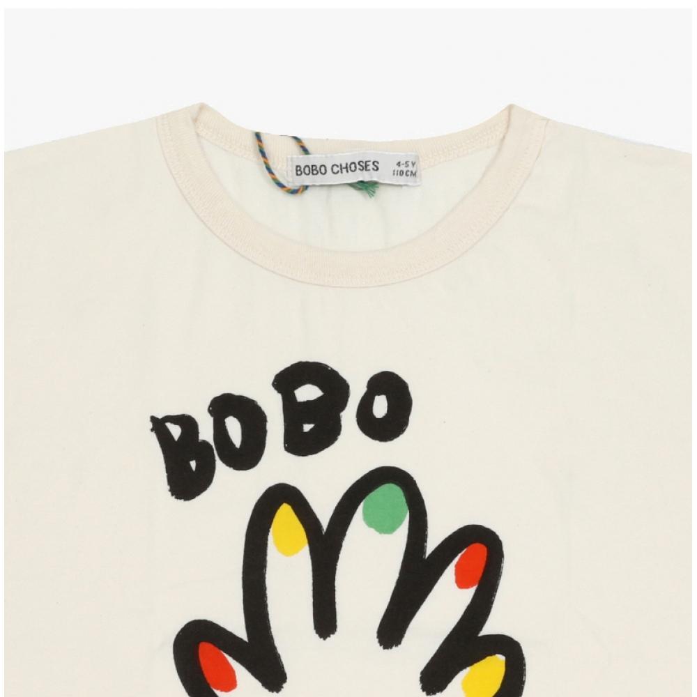 Bobo Shoes High Five Kids Short Sleeve Tee B225ac004