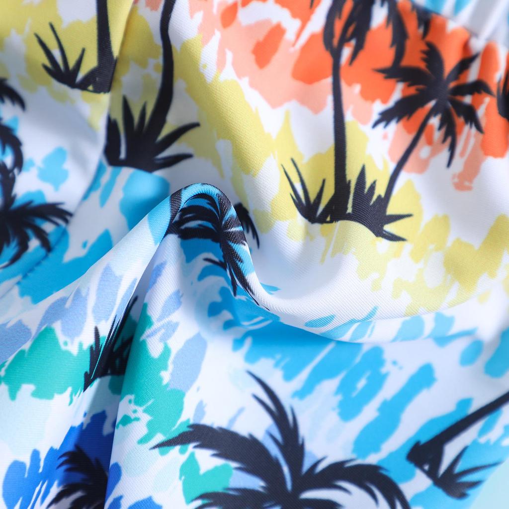 Jungen Badehose mit Schnürung und Cartoon-Print