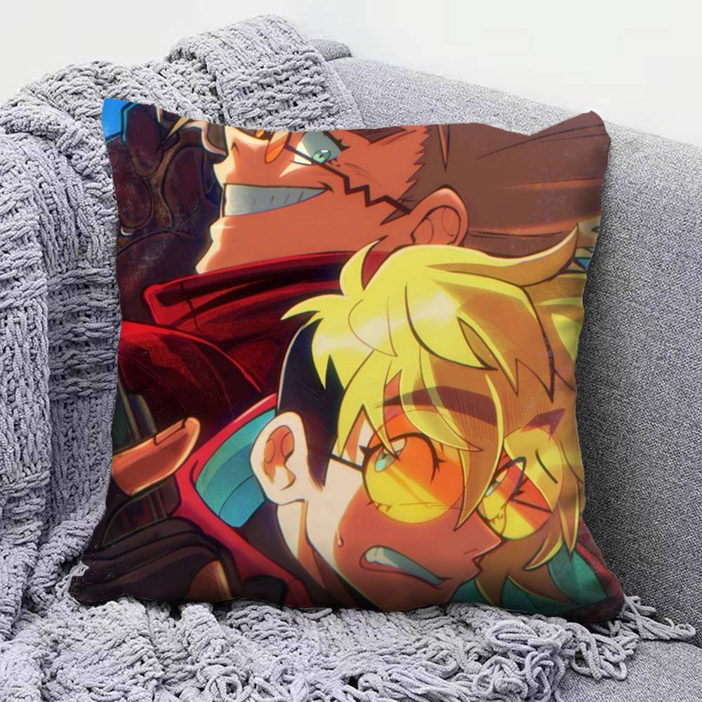 Vash Trigun Anime  Home Sofa Cushion Covers and Aecorative Custom Pillow Covers