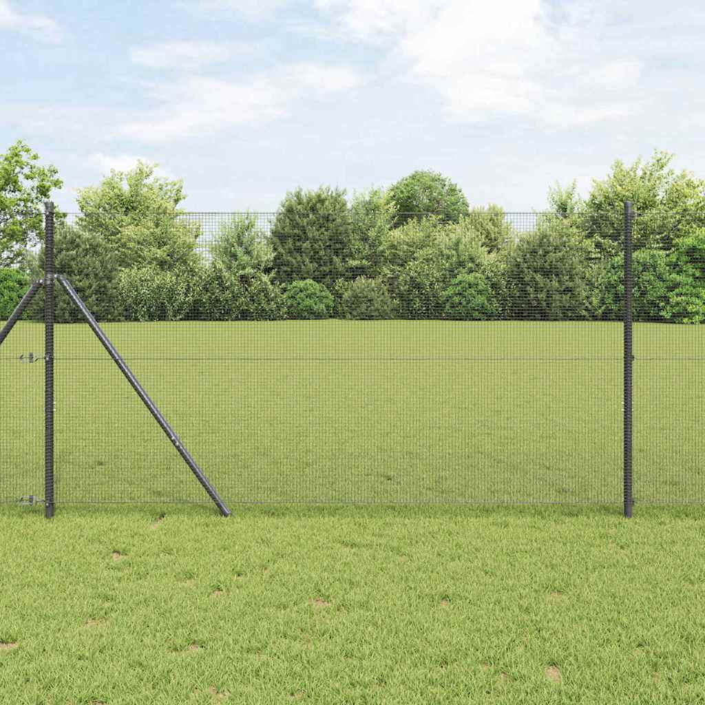 Welded Wire Fence Gray