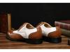 Men's Large Size Leather Brogue Shoes - British Style, Versatile, Formal & Casual