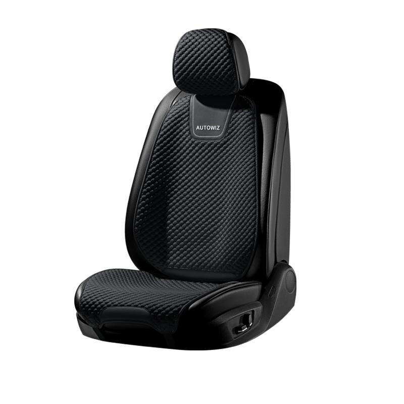 Potah na autosedačku z pravého hedvábí s chráničem opěradla Přední zadní opěradlo autosedačky Podložka podložka podložka opěrka zad prodyšná autosedačka