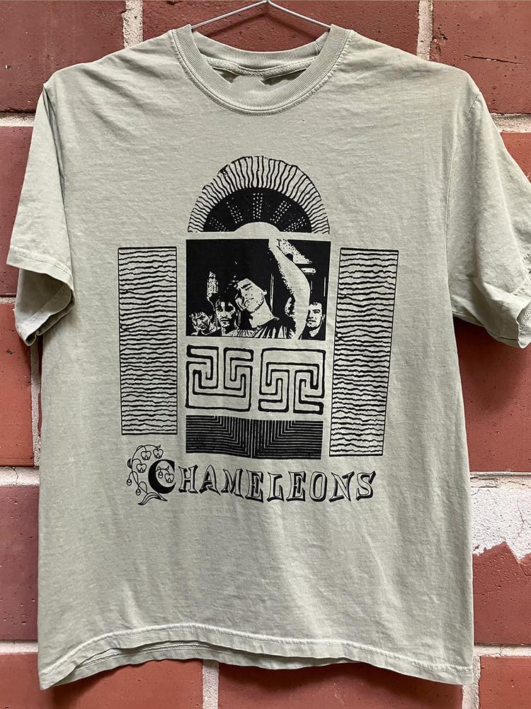 Фан-арт группы The Chameleons UK Полноразмерная футболка унисекс S-5XL SS1050 S