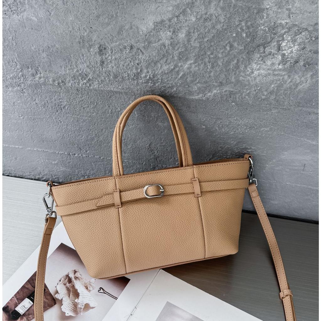 Torba damska na ramię ze skóry bydlęcej, o dużej pojemności, listonoszka, modna damska, prosta, praktyczna, pojemna, z miękkiej skóry