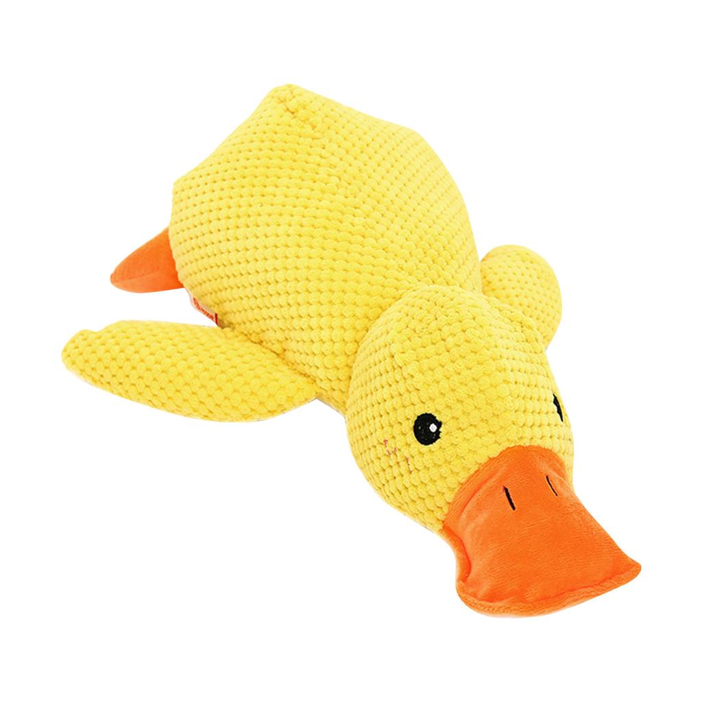 The Dog Calming Dog Toy, Cutated Calming Pillow For Dogs, Dog Toy With Quacking Sound, Dog Stuffed Animals Chew Toy For Any Size Dog