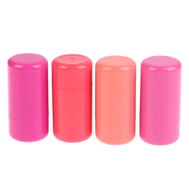1PC 4g Refillable Lipstick Tube Lip Balm Container Rouge Tube Grooming Stick Cosmetic Container Lotion Container Travel Bottle
