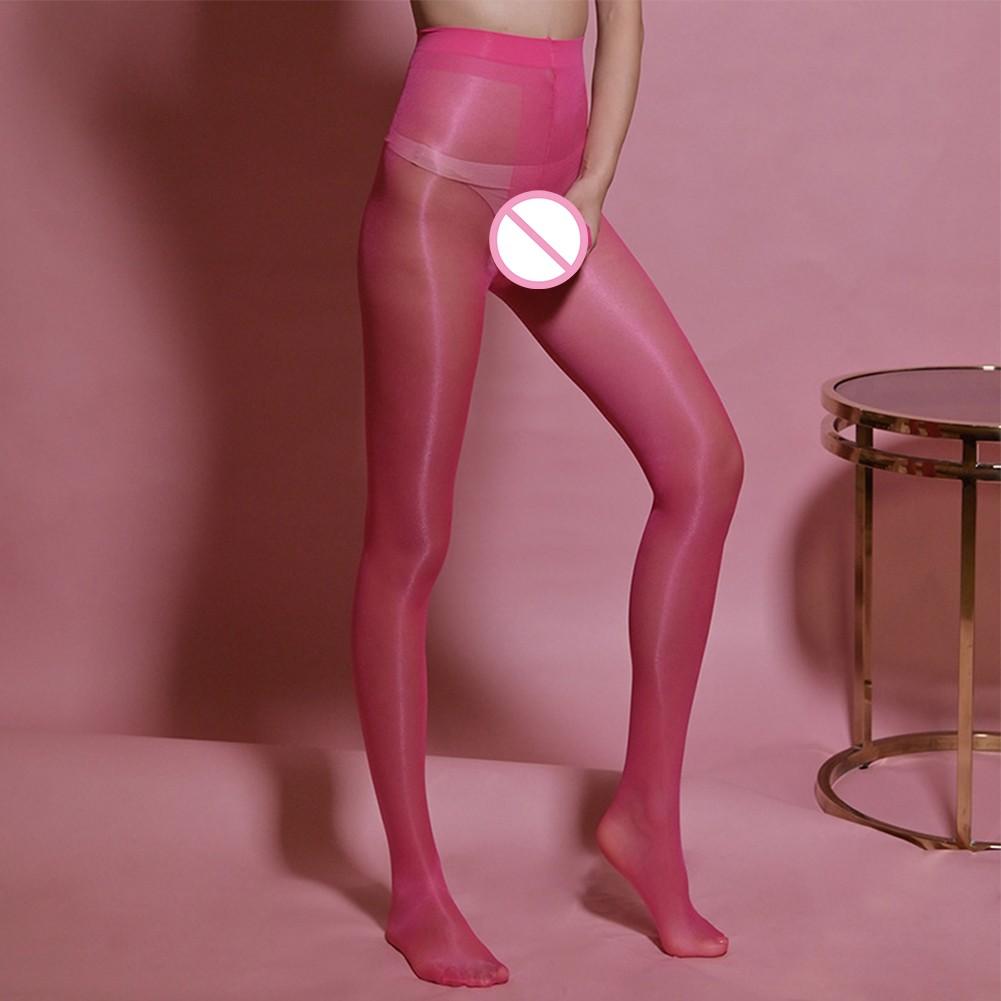 Glatte strømpebuksestrømper for menn Utral-tynn fri størrelse