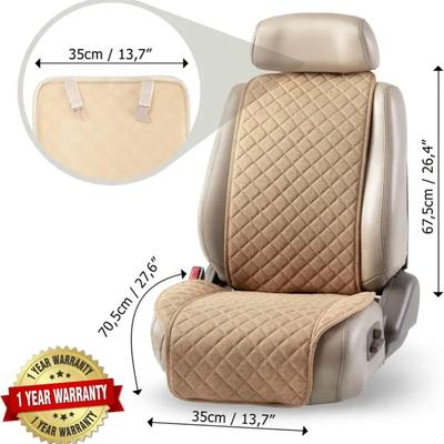 Automobile Seat Cushion Car Seat Cover Flax Seat Protect Cushion Protector Pad Car Seat Protect Seat Backrest