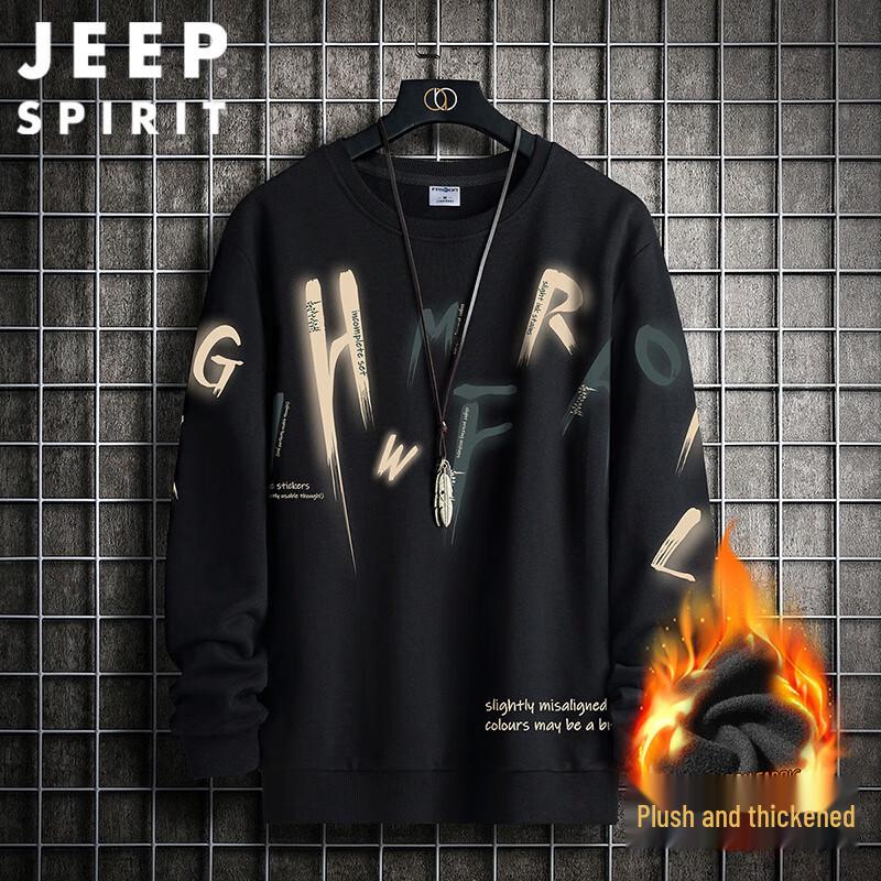 JEEP SPIRIT Men s Padded Long-Sleeve T-Shirt XL