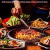 Extra Long Non-Stick Stainless Steel Rib Rack for Smoking and Grilling Holds Up To 4 Full Racks BBQ Accessory For Gas Grill