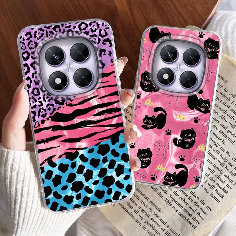 Case For Redmi Note 14 13 15 Pro 5G 13 13C 14C 15C A3 A5 Phone Cover Summer Vibes Funny Snow Mountain Bumper Protective Silicone