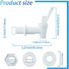 Replacement Cooling Bottle Jug Faucet Set Plastic BPA Free Nozzle Lever Beverage Dispenser Faucet 18MM