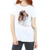 Star Wars Womens/Ladies The Last Jedi Poe Dameron Brushed Cotton Boyfriend T-Shirt