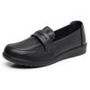 Fashion GKTINOO Women Flat Shoes Soft Genuine Leather Mother Shoes Comfort Casual Shoes Female Autumn Women Flats Loafers