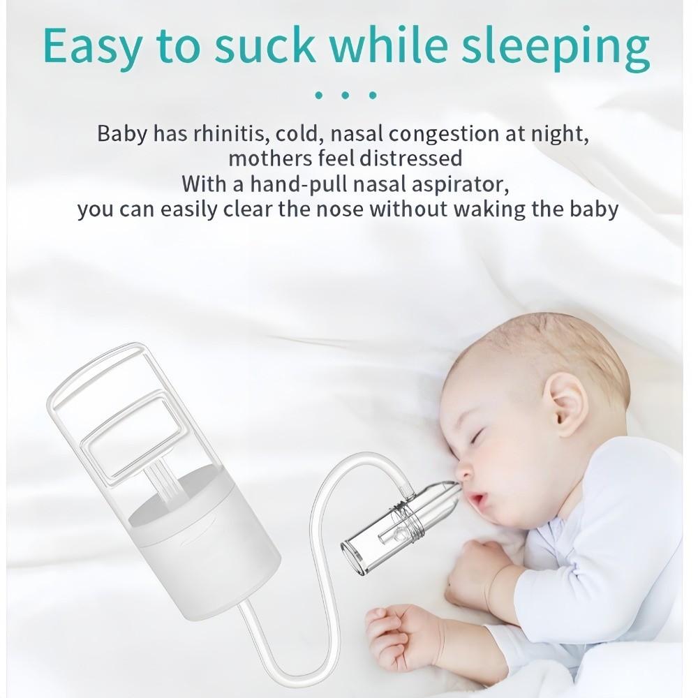 Nasal Irrigator Baby Nasal Aspirator Nose Sucker Nose Cleaner Kids Nasal Inhaler  For Newborns