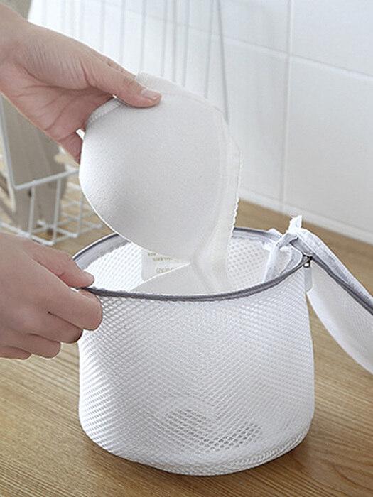 Сетчатый мешок для стирки нижнего белья HUGDAY white