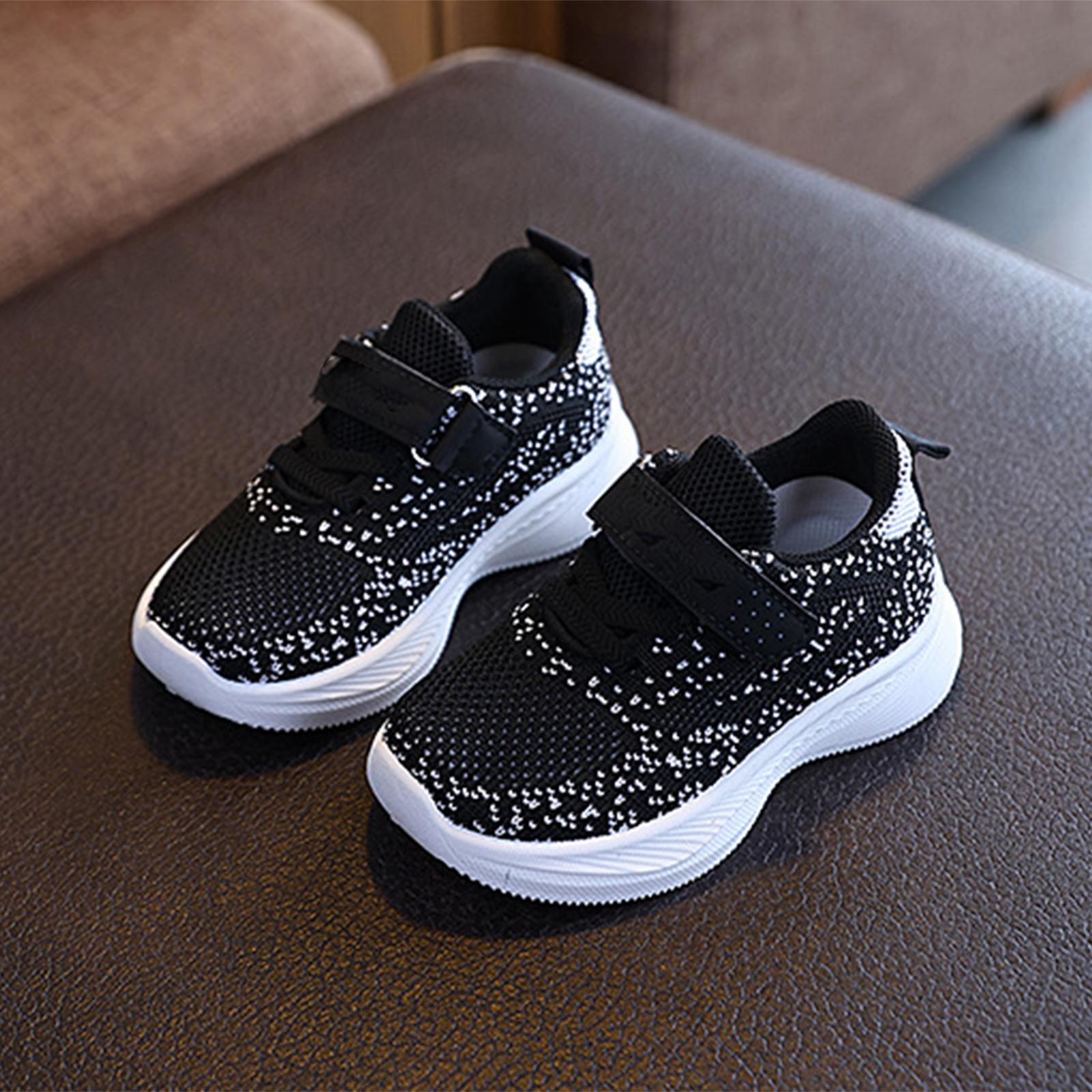 Kids Hook and Loop Athletic Knit for Boys Girls Spring Fall 23