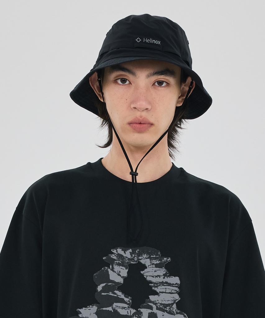 Hellinogseuweeo Sunshade Packable Bucket Hat_Black