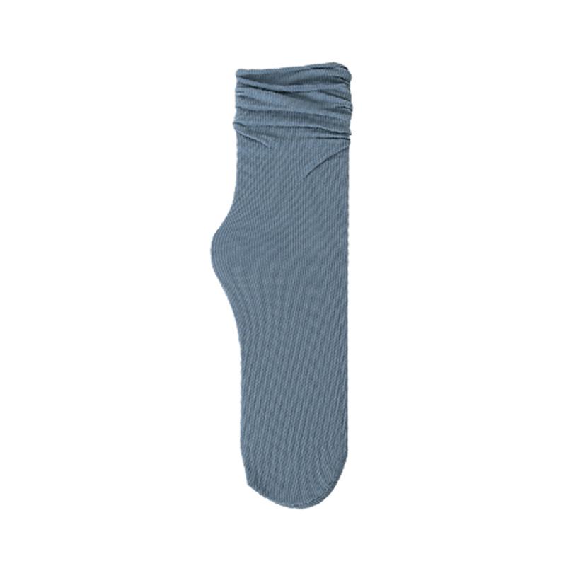 1/5 Pairs Ladies Ice Silk Socks Summer Ultra Thin Cool Socks Candy Sweet Breathable Socks Women's Socks