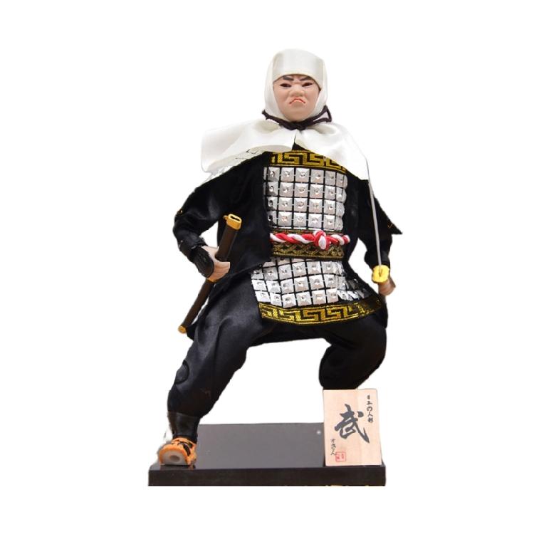 Aufwendige japanische Samurai und Ninja Figur für Kunstliebhaber und Innendekoration