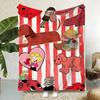 C-Clifford il Cane Rosso Grande Coperta Plaid,Coperta da Letto Casa Ufficio Riposo Viaggio,Campeggio,Coperta da Picnic Morbida Decorazione