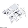 Multifunctional Electric Sewing Machine with Zipper, Binding, and Overlock Presser Foot Attachments