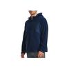 Under Armour Solid Color Hooded Fleece Pullover Sweatshirt Men Sweatshirt Navy 1378981-408