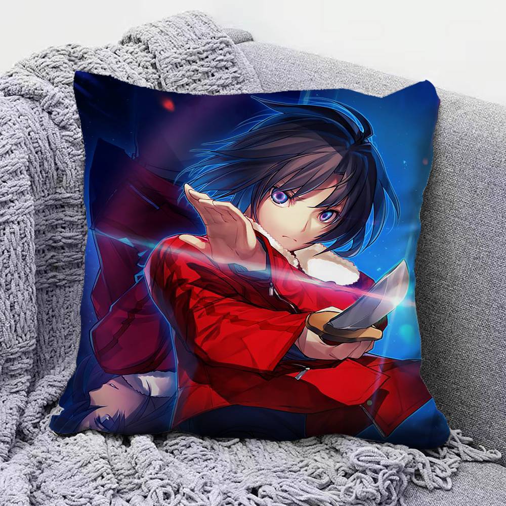 Kara no Kyoukai The Garden of Sinners Ryougi Shiki Home Sofa Cushion Covers and Aecorative Custom Pillow Covers