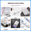 Ezscan PET Matte Silver Asset Label
