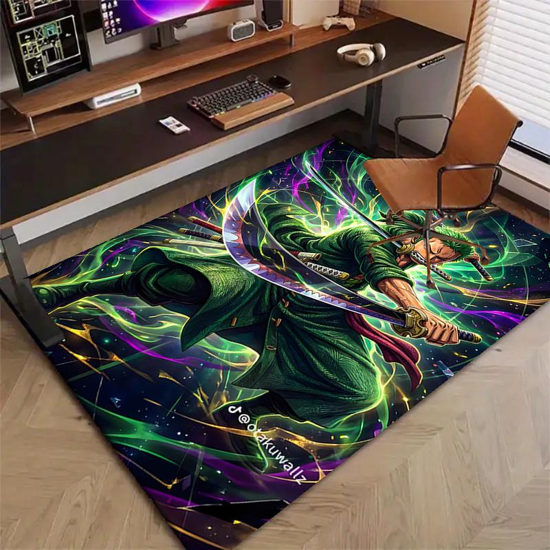 Z-Zoro4Printed Area Rug Carpet for Bedroom Living Room Home Decor Rugs Mat Non Slip Mat Rug for Bedside