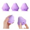 Massagebal met Warmte met Zuignap Massage Kegelbal 2 Versnellingen Temperatuur Elektrisch Vibrerende Massagebal voor Nek Taille Rug