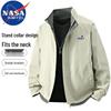 NASA MARVEL Herren Stehkragen Freizeitjacke