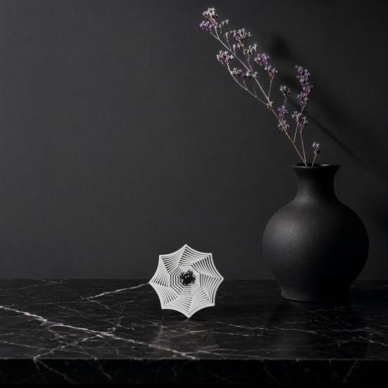1/4Pcs 3D Printed Expanded Fidget Star, Halloween Ghost Bat Pumpkin Spider Fractal Star Toy, Stress Relief Expandable Star Sensory Desk Toy
