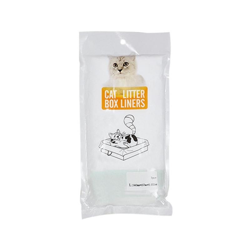 Large Cat Poop Bags for Sifting Cat Litter Pan Litter Bags with Drawstring Easy Cleaning Cat Litter Box Liners Bag 1