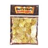 100Pcs/Bag Gold Fake Coins Shining Pirates Plastic Coin Party Currency Toy Game