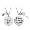 Alloy Necklace Sister Friendship Best Gift Necklace Set Necklace Gift