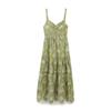 Fashion Style 2024 Summer New Arrival Women's Clothing Hollow-out Camisole Embroider Midi Skirt Mid Length Long Length Dress 3229472