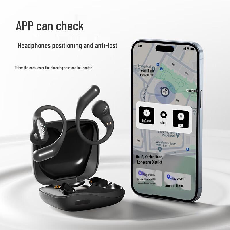 SANAG G6S Bone Conduction Bluetooth Sports Headphones