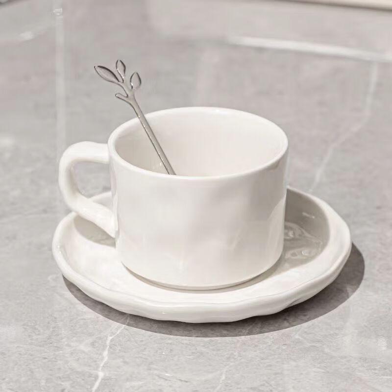

Shangqi Light Luxury European Style Ceramic Coffee Cup Set