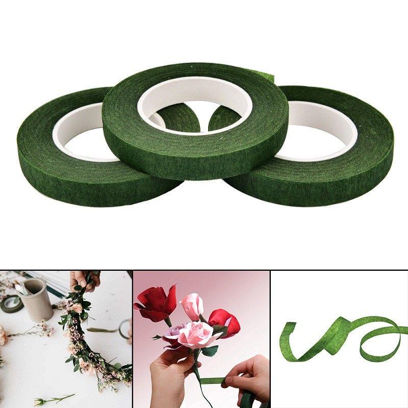 Buy 1Pcs Dark Green Florist Floristry Floral Stem Tape Corsages