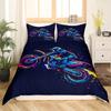 3pcs Cool Motorbike Bedding Set Dirt Bike Duvet Cover Twin Motocross Rider Comforter Cover Extreme Sports For Boys Adults