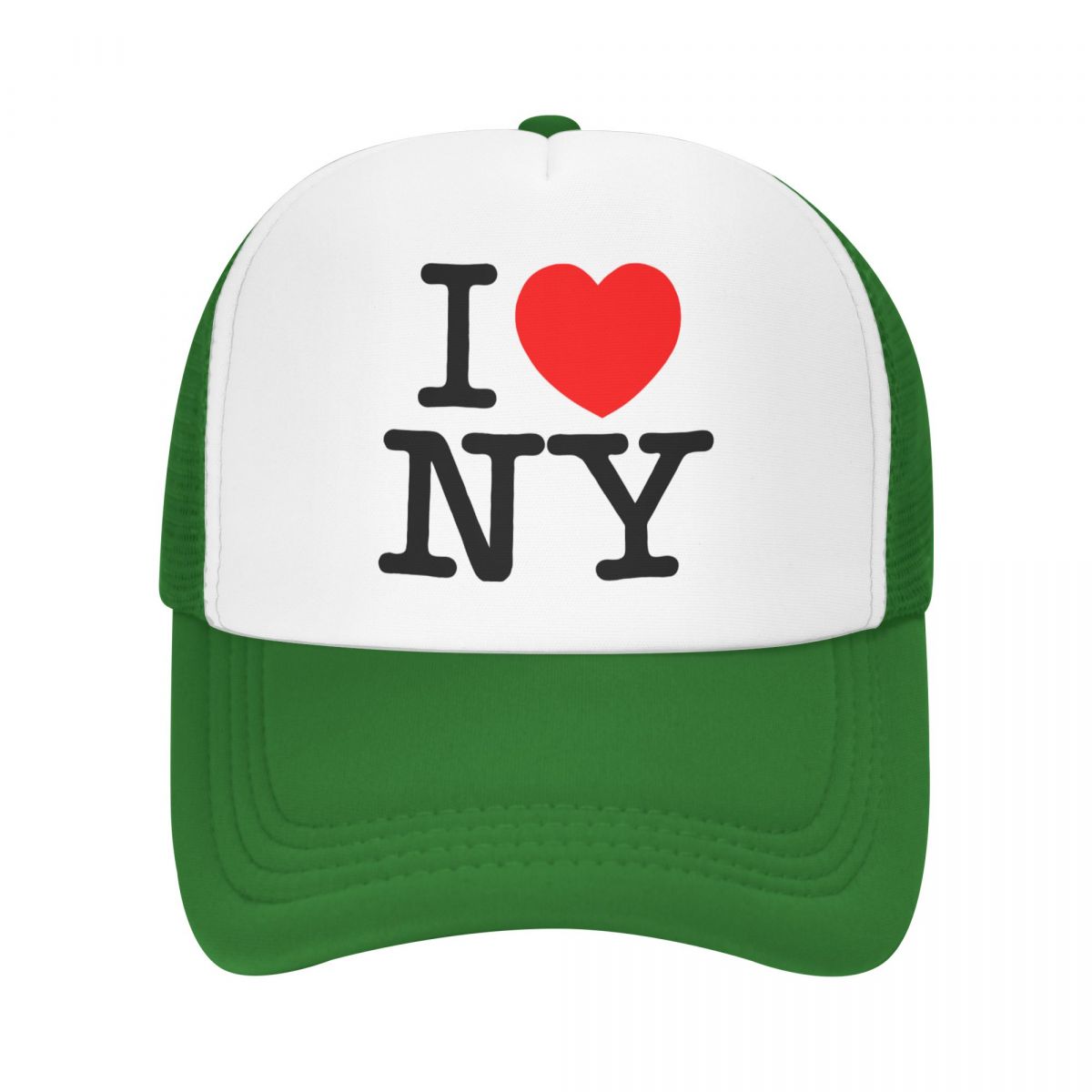 

I Love NY New York Кепка унісекс Повсякденна проста бейсболка Кепки з регульованою спинкою для водія вантажівки для жінок унісекс Adjustable