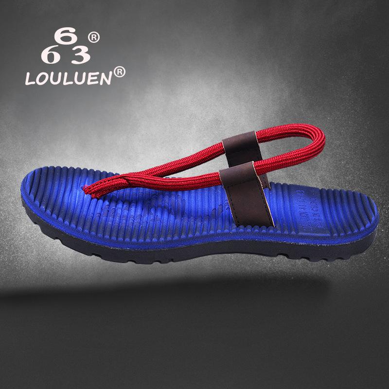 

Новые креативные пляжные туфли летние уличные спортивные шлепанцы обувь повседневные мужские сандалии 44 сапфировый