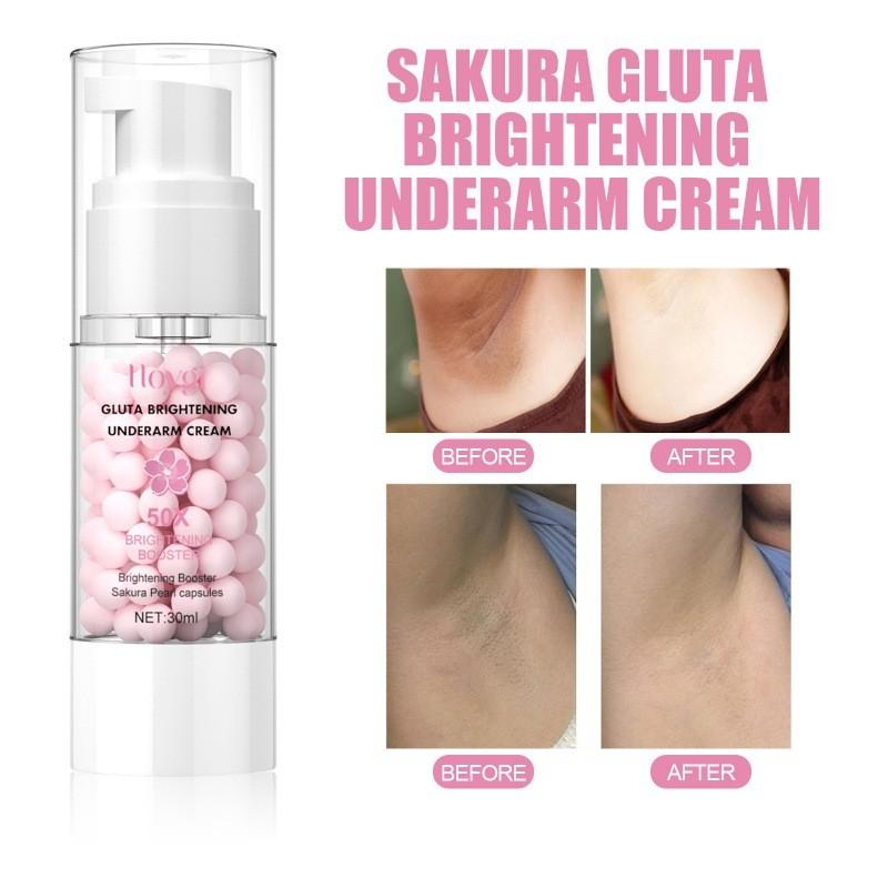 Brightening Underarm Cream For Moisturizing And Lightening Dark Elbows And Underarms