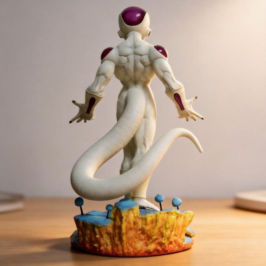 Dragon Ball YS Frieza 4 Forms GK Figure Model Statue 28cm Collectible Toy Desktop Ornament Collection Gift for Fans