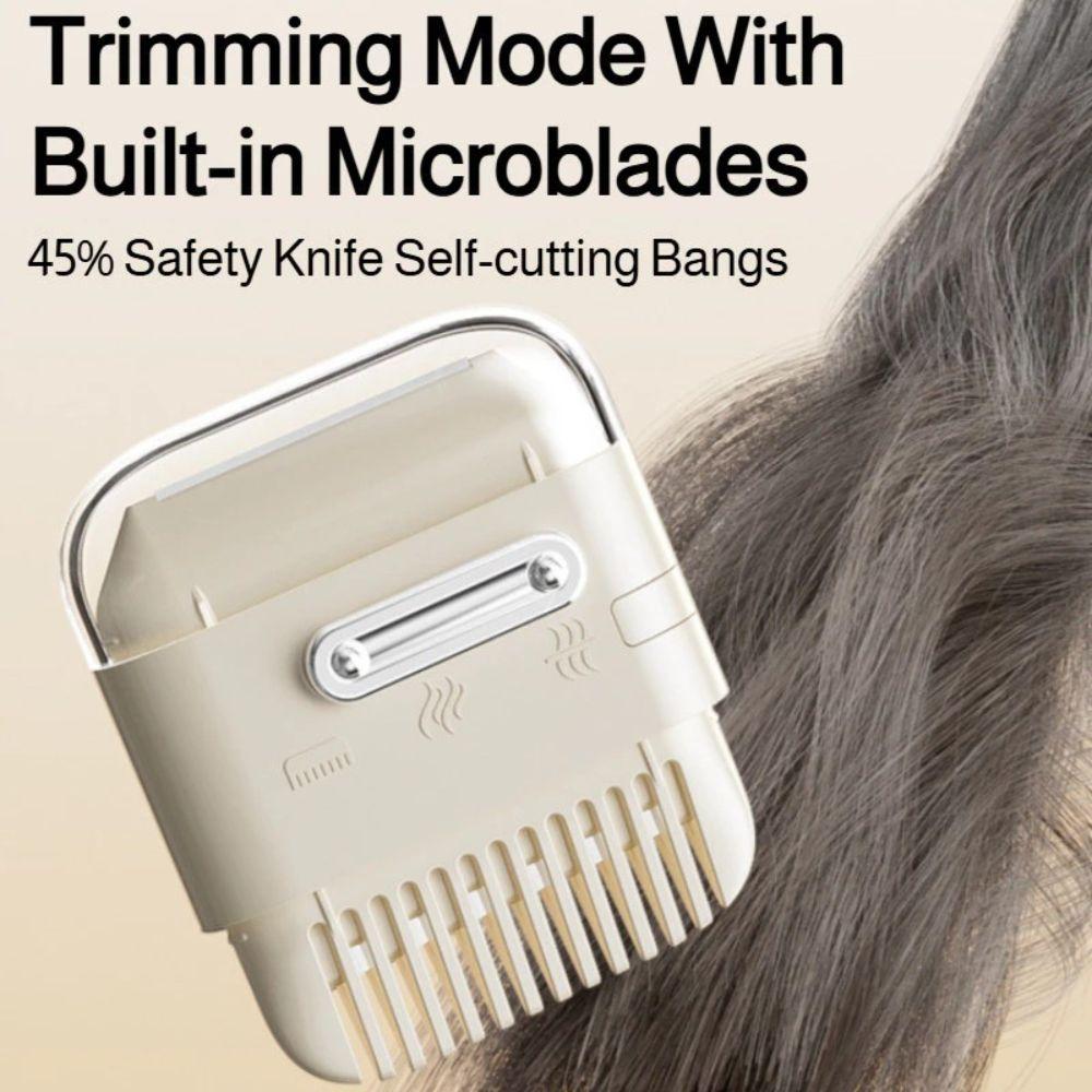 Plastic Detachable Hair Clipper Rounded Corners Bangs Trimming Tool Thinning Hair